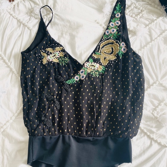 Beautiful Embroidered Zara Body Suit - Picture 2 of 3